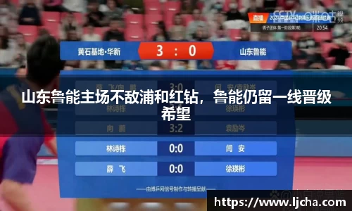 山东鲁能主场不敌浦和红钻，鲁能仍留一线晋级希望